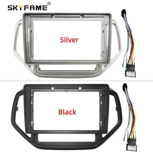 SKYFAME Car Frame Cable For PROTON PERSONA 2016-2019 PROTON IRIZ 2014-2019 Android Big Screen Dask Kit Fascia Frame Line