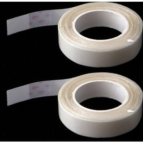2pcs 3 Yards Waterproof Adhesive Hair Extension Tape Invisible Double Sided Wig Tapes Roll for Skin Weft Toupees Lace Wig Beards