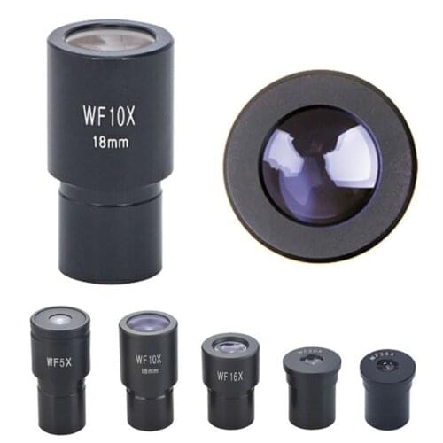 Agnicy Microscope Wide-angle Eyepiece WF5X WF10X WF16X WF20X WF25X Interface 23.2mm Large Field of View