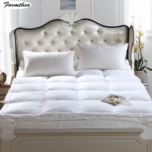 FORMTHEO Soft Double Layer Goose Down Adult Folding Mattress Topper Tatami Floor Thick Floor Bed Pad