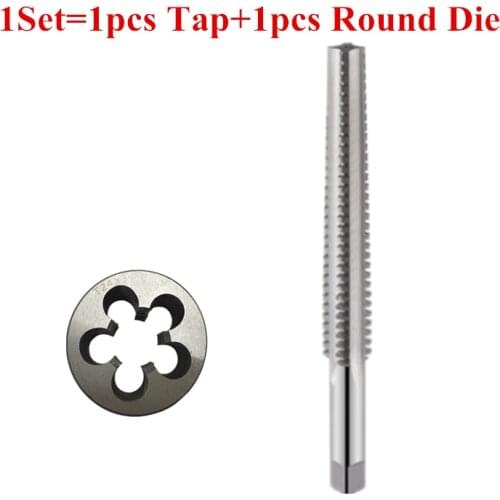 2PCS HSS Right Left hand Trapezoidal thread tap and Die set TR8 TR10 TR12 TR14 TR16 TR18 TR20 Metric screw taps dies T8 T10 T12