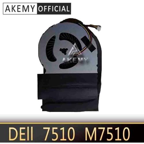 Original CPU Cooling Fan for DELL Precision 7510 M7510 0DGTVT 4-wires EG75150S1-C010-S9A EG75150S1-C020-S9A L+R