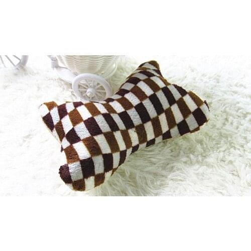 Bone shape dog pillow , pet sleeping cushion for supporting head