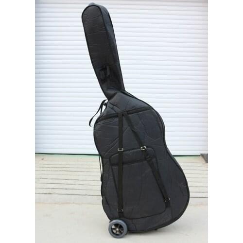 Profession Upright Double Bass Buggy Bass Wheel Alternative Bass Transport Carry