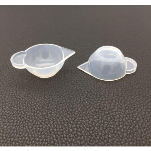NOT AS LONG diy Crystal Epoxy Mould Toning Cup Dispensing Cup Defoaming Cup Silicone Mould Measuring Cup Epoxy Toning Cup Tool