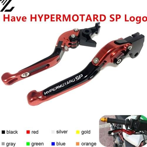 For ducati Hypermotard 1100/S/EVO SP 2007- 2012CNC Adjustable Folding Extendable Motorcycle Brake Clutch Levers