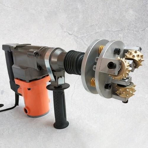 800W Hand-held Electric Hammer chisel Electric Chiseling Machine Concrete Pavement Bridge Tunnel Wall Facing Alloy Hammerhead