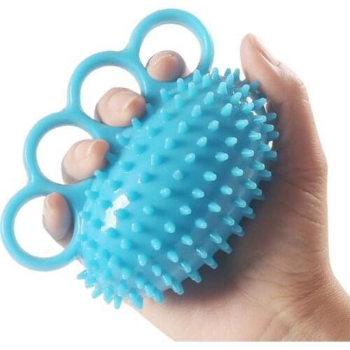 Hand Grip Strengthener Hand Exercise Silcone Ball Rehabilitation Finger Fitness Exercise Muscle Gripper Trainer Power Equipment