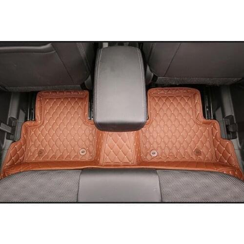 High Quality PU Leather Special Car Floor Mats Custom Fit For Nissan Qashqai 2016 Auto Accessories Car Styling Carpet Cover