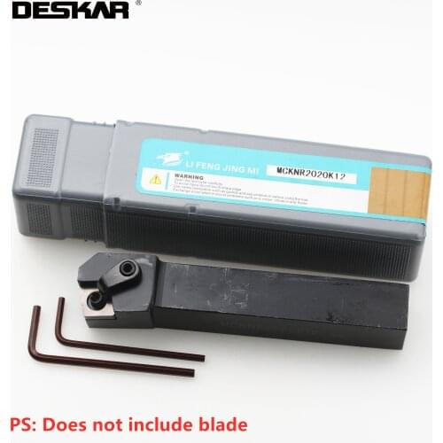 1PC DESKAR MCKNR2525M12 MCKNL2525M12 MCKNR2525M16 MCKNL2525M16 CNC Lathe Cutter Cutting Carbide Inserts Arbor For CNMG Blades