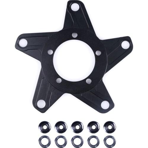 104BCD Chain Ring Spider For Bafang BBS01 BBS02 eBike Mid Crank Drive Motor 130BCD Chain Ring Adapter