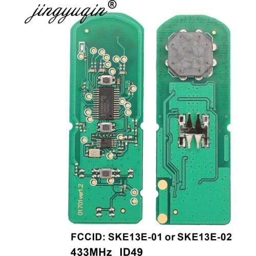 10X 3 Buttons Smart Key Electronic Circuit Board for MAZDA CX-3 CX-5 Axela Atenza SKE13E-01 / SKE13E-02 Car Remote Control