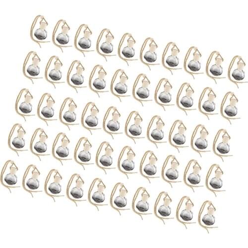 50Pcs 10ml Empty Perfume Bottle Pendant Car Hanging Ornament Home Decor Pumpkin