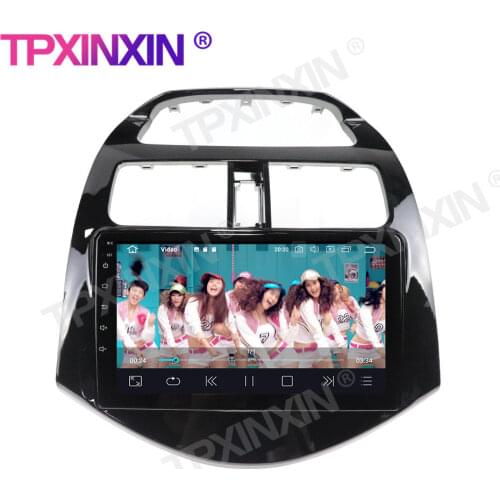 128GB PX6 Android 10 For Chevrolet Spark M300 2010-2016 Car Radio Multimedia Video Player Navigation GPS Auto 2Din 2 Din No DVD