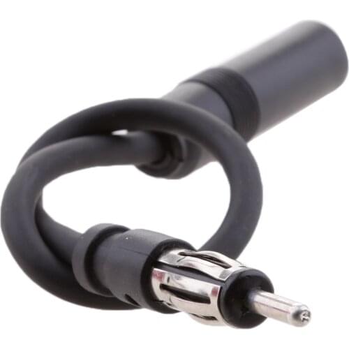 25cm Car FM & AM Antenna Male To Female Adapter Extension Cable Cord Wire Black High Quality Adapter Extension Cable