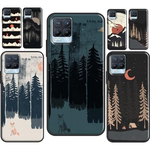 Summer Nights Case For OnePlus 9 Pro 7 8 T Nord Cover For OPPO Realme C3 C11 C15 C21 GT Neo 6 7 8 Pro