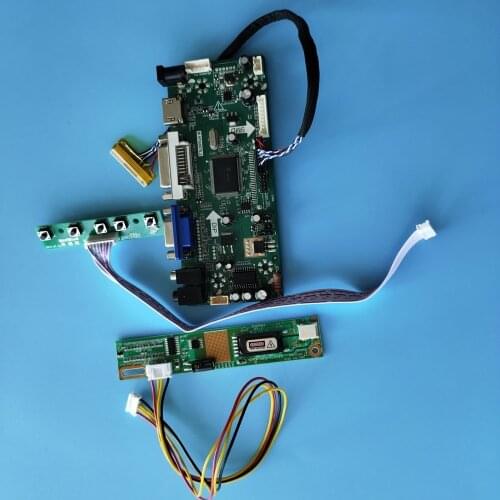 Kit for LP171WU1-A4K5/LP171WU1-A4K6 HDMI+DVI+VGA LCD Audio panel Display screen Controller Board 1920x1200 30pin M.NT68676 17.1"