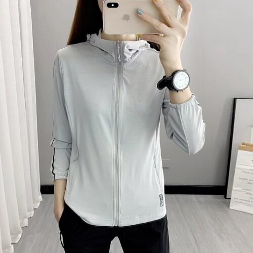 Summer Womens windbreaker Thin Overcoat Sun Protection Clothing Men Hooded Outdoor Camping Hiking Multi-scene Couples Jacket