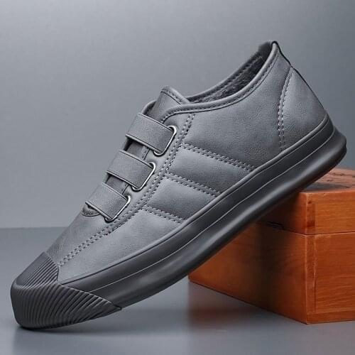 Leather Men Boots Winter with Fur Super Warm Snow Boots Men Winter Work Casual Shoes Sneakers High Top Rubber Ankle Boots