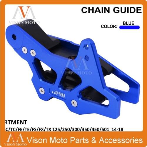 Motorbike Chain Guard Guide Slider For Husqvarna FC TC FE TE FS FX TX 125 250 300 350 450 501 TC85 701 Enduro Supermoto 16-20