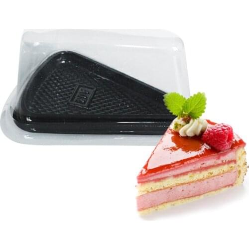 50pcs/lot Cake Box Plastic Cupcake Box Cheese Cake Liner Cake Cases Gift Wholesale Cake Boxes Transport In Candy Boxes