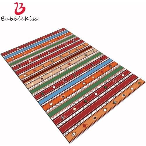 Bubble Kiss Customizable Rugs For Bedroom Red Blue And White Colored Diamond Geometry Carpet Room Decoration Teenager 2021 New