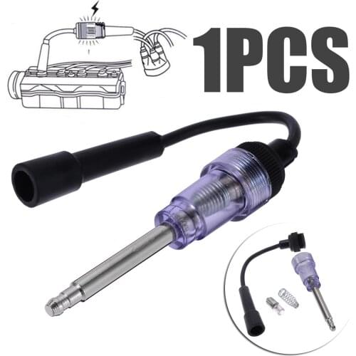 6V-12V Spark Plug Tester In Line Ignition Spark Plug Diagnostic Coil Test Tool Engine Ignition Spark Plug