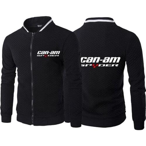 Spring autumn Brand Mens Can Am Spyder Logo Sweatshirts Hoody For Men Long-Sleeved For Male Tops Harajuku style Popular Coat M