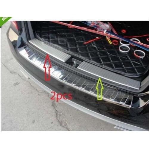 Rear Bumper Protector Sill plate cover For Benz X204 GLK300 GLK350 2010 -2012