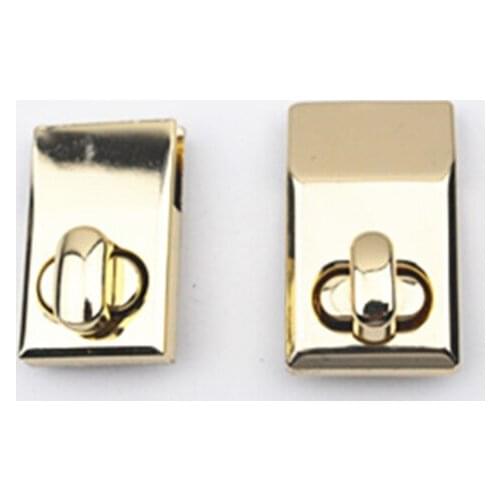 1pcs Metal Bag Turn Lock Twist Lock Clasp Closure Parts for Leather Craft Women Bag Handbag Purse DIY Hardware Accessories