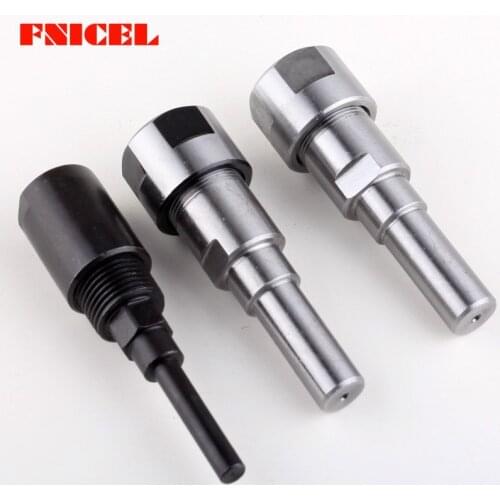 FNICEL 1PC 1/4" 8mm 12mm 1/2" Shank Router Bits Collet Engraving Machine Extension Rod For Trimming Machine Woodworking Tools