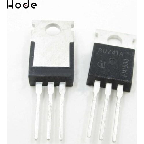 10PCS IC NEW BUZ41 TO220 ST N-Channel Mosfet Transistor BUZ41A L1ST