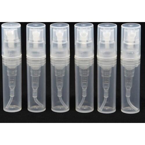 10PCS Small 2ML Spray Bottles Perfume Pen Cosmetics In Separate Packaging Bottles Trial Small Sample Bottles