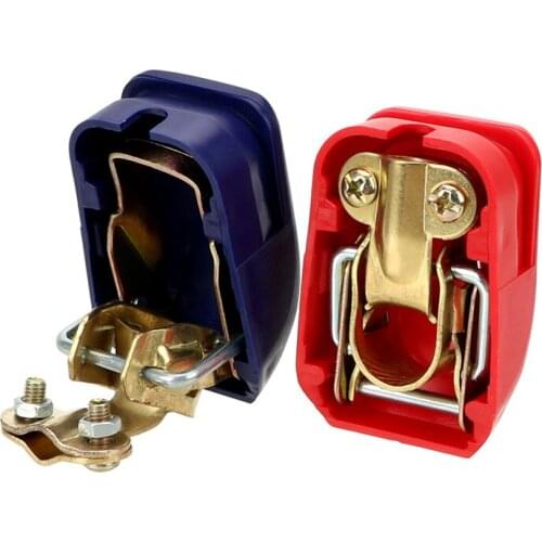 2pcs 12V Magic Quick Release Battery Terminals Clamp Battery Switch For Auto Car Vehicle Caravan Boat Battery Switch New Arrival