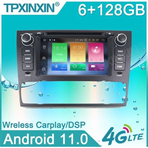 Android 11 6+128GB For BMW E90 Car GPS Navigation Streaming Media Multimedia Player Head Unit Auto Radio Stereo