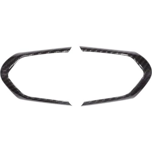 Carbon Fiber Car Styling Steering Wheel Decorative Frame Cover Trim Strip for BMW M3 M4 M5 1 3 Series F52 F30 X 5M