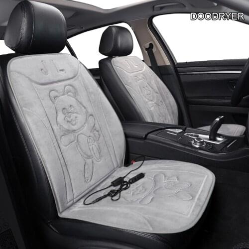 DOODRYER Heated car seat cover For lada 2114 granta xray vesta sw cross kalina kalina accessories covers for vehicle seats
