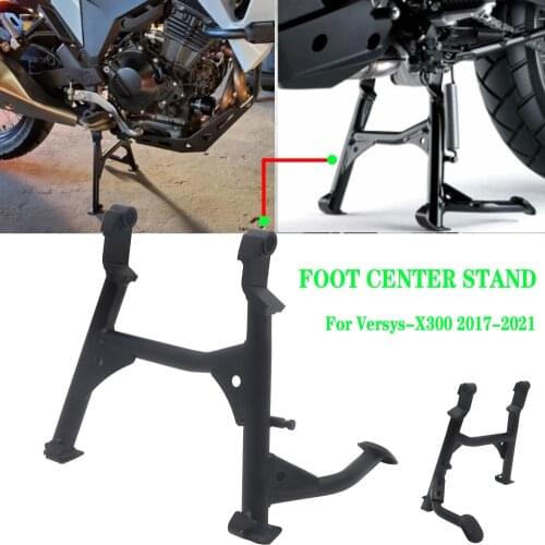 For Kawasaki Versys X300 Versys-X 300 2017-2021 Centerstand Center Kickstand Foot Side Stand Parking Support X-300 Accesories
