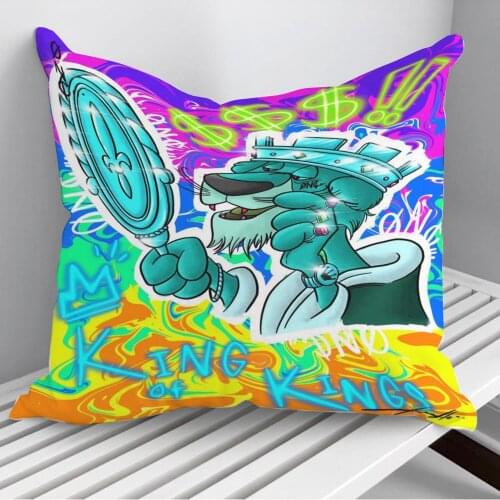 BLUE ICE Throw Pillows Cushion Cover On Sofa Home Decor 45*45cm 40*40cm Gift Pillowcase Cojines Dropshipping