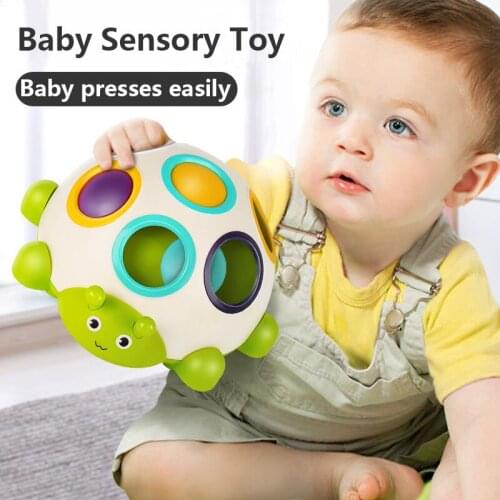 Baby Sensory Toy Early Educational Toy Fine Motor Teething Toys Travel Toy For Develop Fine Motor Skills Anti Stress Figet Toys