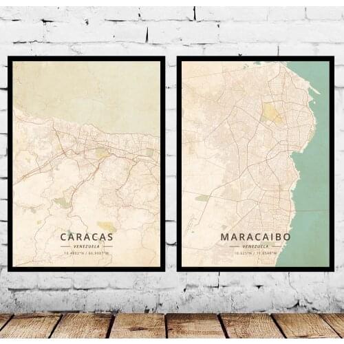 Caracas Maracaibo Venezuela Poster
