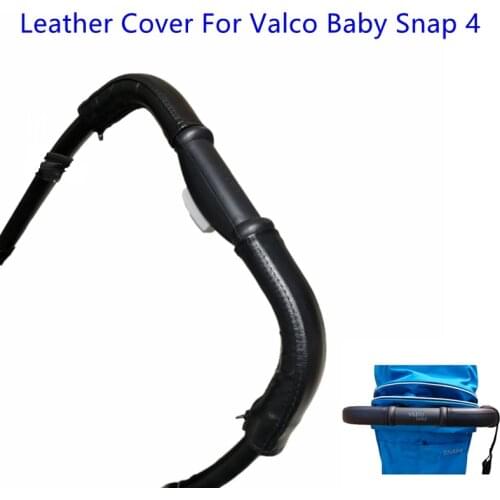 Leather Covers suitable For Valco Baby Snap 4 Stroller Handle Pram Bar Sleeve Case Armrest protective Cover Stroller Accessories