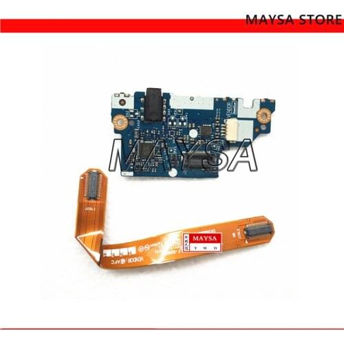 LS-9261P For Dell XPS 12 9Q33 Audio Jack IO Circuit Power Button Board with Cable 63XND 009YCY 063XND