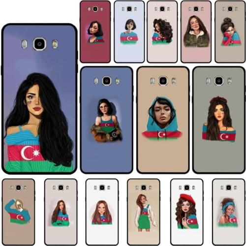 MaiYaCa Azerbaijan buta flag fashion girl Phone Case for Samsung J4 6 7 2 5 8plus prime core 2017 2018 pro