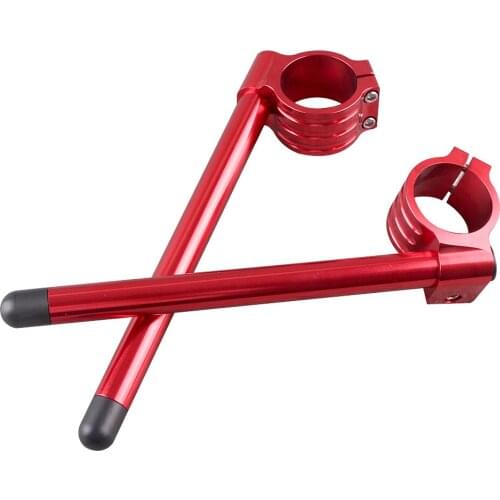 50mm Motorcycle Clip On Ons Handlebars for SUZUKI GSXR 600 750 1000 For Kawasaki Ninja ZX6R ZX10R For Honda Yamaha Aprilia