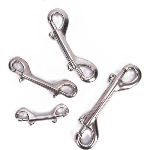NEW HOT!Double Ended Hook Chioce Snap Bolt kit 316 Stainless Steel Scuba Diving