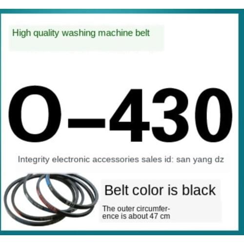 O-430 Universal washing machine O-belt Fully automatic washing machine belt Semi-automatic washing machine belt V-belt conveyor