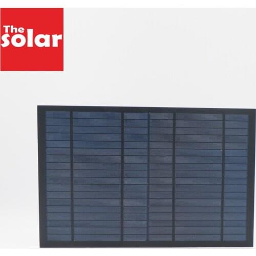 18VDC 556mA 10Watt 10W Solar Panel Standard PET polycrystalline Silicon charge for 12V Battery Charge Module Mini Solar Cell