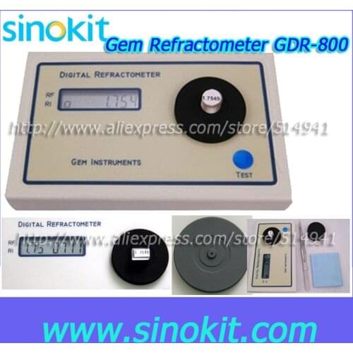 Professional RI Test Range 1.30 to 2.99RI Gem Digital Refractometer - GDR-800