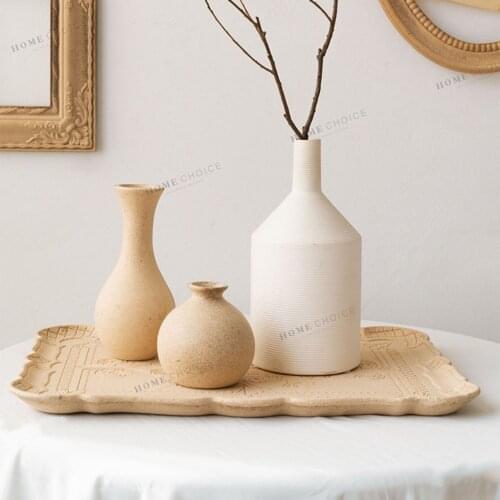 Rectangular carving vintage wooden raw material Decorative Trays Jewelry Pallet Fruit Dish Dessert Perfume Home Bowls Storage